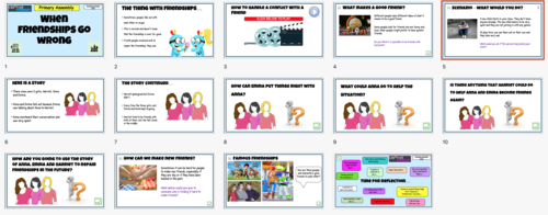 When Friendships go wrong | Teaching Resources