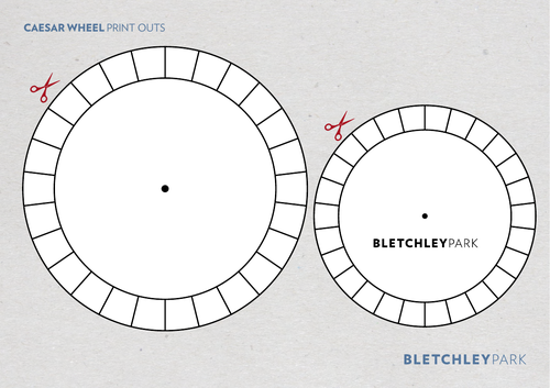 Caesar Wheel Template Printable