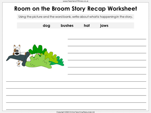 Room on the Broom - Story Sequencing - KS1 | Teaching Resources