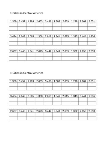 Rounding to 2 Decimal Places: 3 resources | Teaching Resources