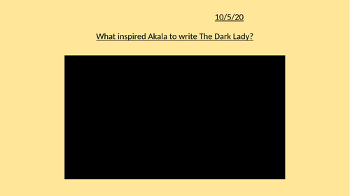 Black History Month lessons - KS3/KS4 English | Teaching Resources