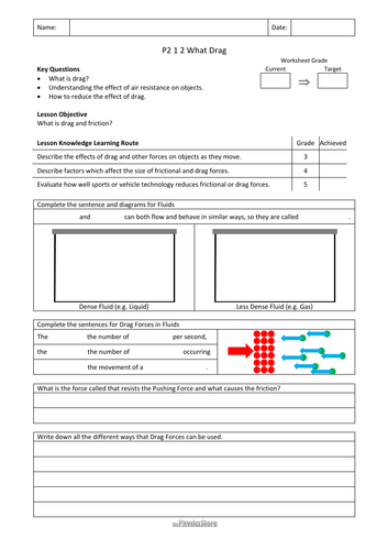KS3 Physics AQA P2 1 Forces - Contact Forces and Pressure - 8 PPTs, 8 ...