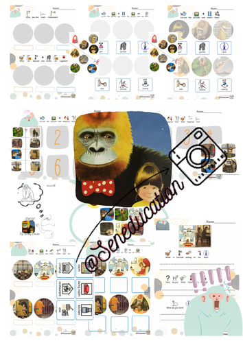 Gorilla by Antony Brown- worksheet-Printable activities-General.E