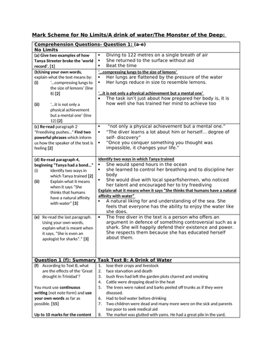 edexcel igcse english language coursework mark scheme