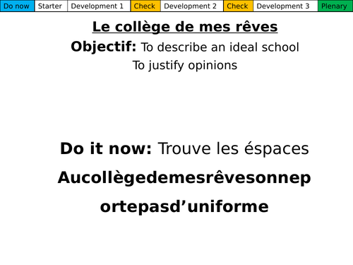 Le collège de mes rêves (Revision Dynamo 1.2)