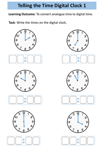 Functional Skills Maths - Entry Level 1 - Time | Teaching Resources