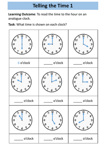 Functional Skills Maths - Entry Level 1 - Time | Teaching Resources