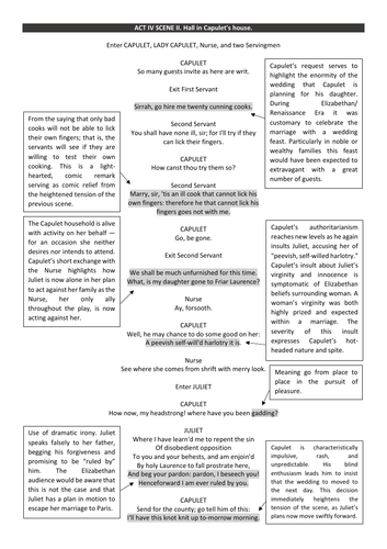 romeo and juliet act 4 essay