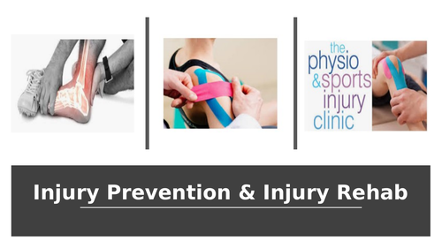 OCR A Level PE Year 2 Exercise Physiology - Injury prevention and the rehabilitation of injury
