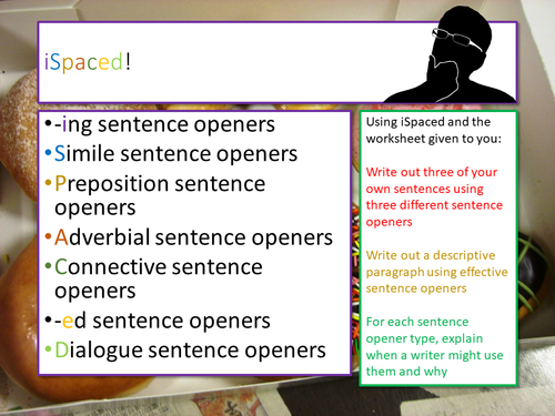 Edexcel Sentence Openers | Teaching Resources