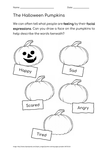 The Halloween Pumpkins | Teaching Resources