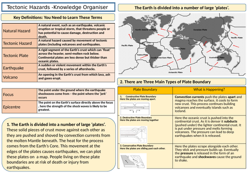 GCSE AQA 9-1 How are Earthquakes Caused? | Teaching Resources