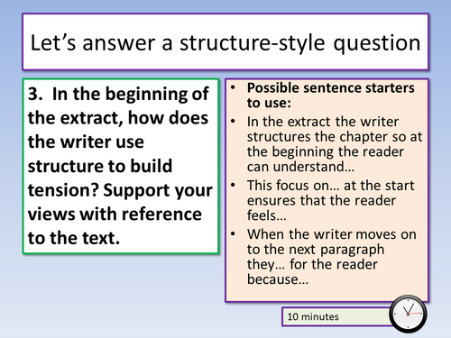 Edexcel Structure | Teaching Resources