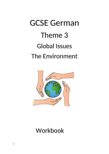 essay on environment in german