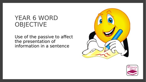 Year 6 PPT and Assessment: Active and Passive Sentences