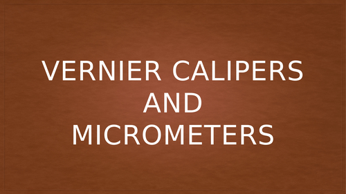 Types of vernier on sale caliper ppt