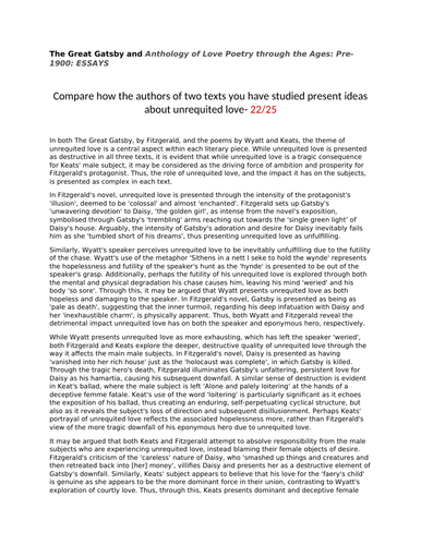 how to write a level english literature essay