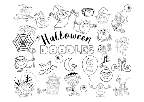 Halloween Doodle Fun | Teaching Resources