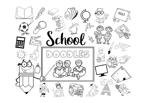 School Doodle Fun | Teaching Resources