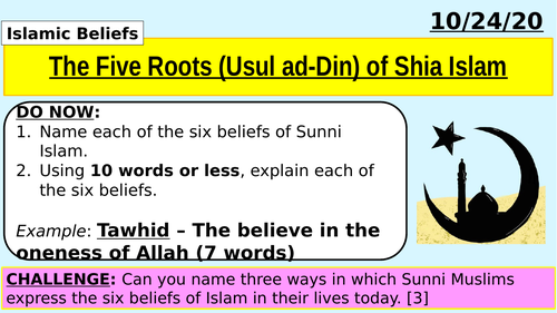 gcse-religious-studies-the-five-roots-of-usul-ad-din-in-shia-islam