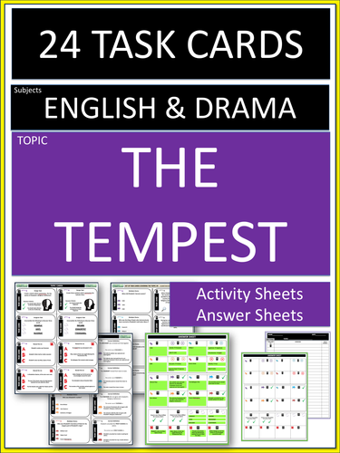 The Tempest Teaching Resources