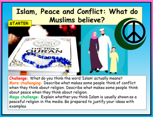 Islam Peace And Conflict Quotes