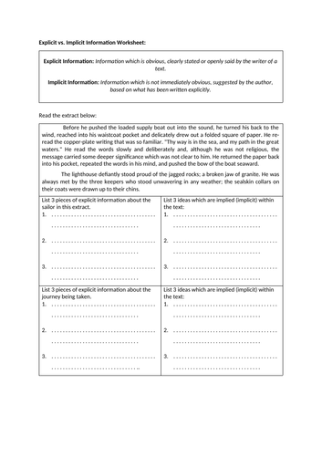 gcse-english-language-worksheets-teaching-resources