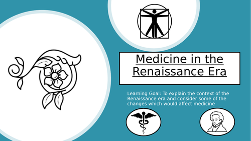 Renaissance Medicine Lessons | Teaching Resources