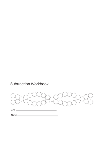 Subtraction Workbook