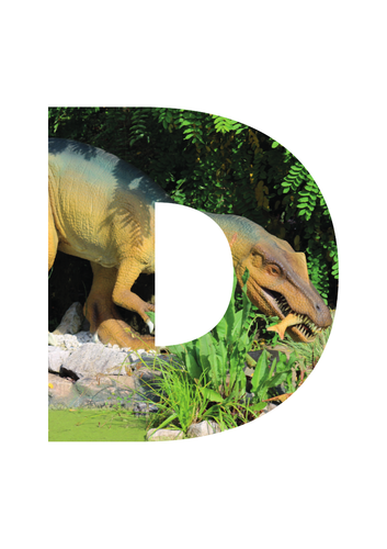 Dinosaur display - lettering | Teaching Resources