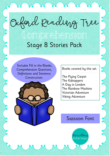 ORT - Oxford Reading Tree Stage 8 Stories Comprehension Pack | Teaching Resources ORT - Oxford Reading Tree Stage 8 Stories Comprehension Pack | Teaching Resources