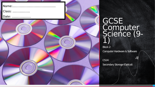 CS14: Optical Storage (Workbook)