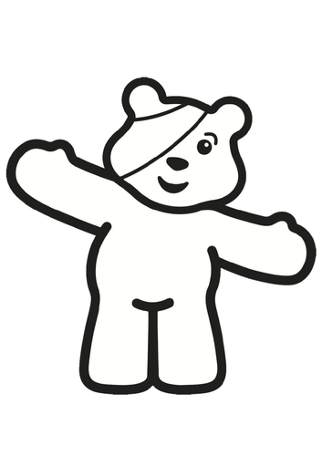 Pudsey Colouring Sheets - Gambaran