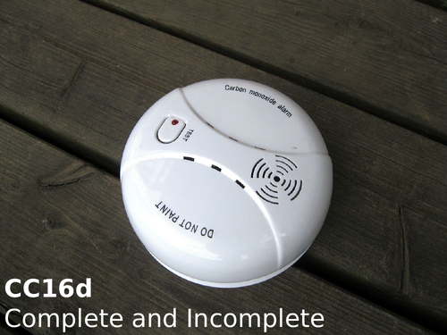 Edexcel CC16d Complete and Incomplete Combustion