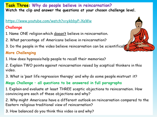 Reincarnation | Teaching Resources