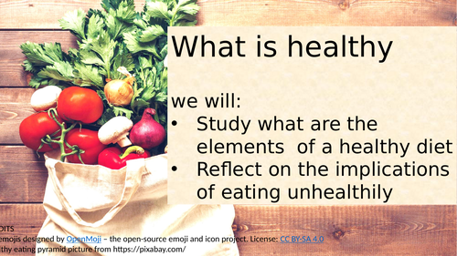 Healthy eating | Teaching Resources