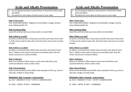 Acids and alkali presentation