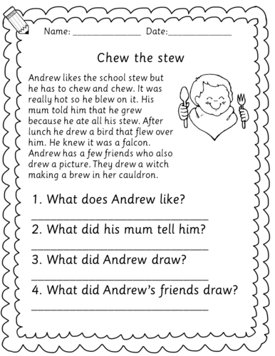 Year 1 / Year 2/ Year 3 RWI set 3 phonics reading comprehension - a_e ...