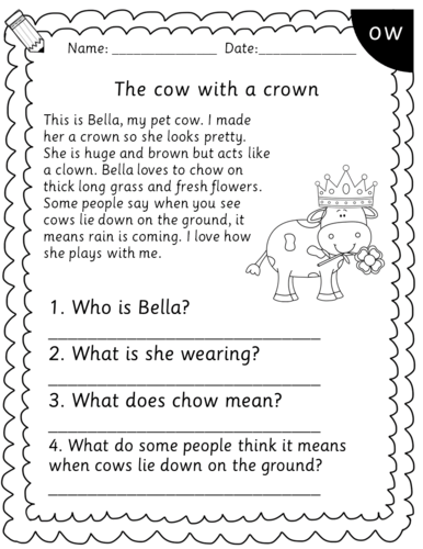 Year 1 / Year 2/ Year 3 RWI set 3 phonics reading comprehension - a_e ...