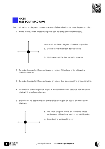 free-body-diagrams-worksheet-teaching-resources
