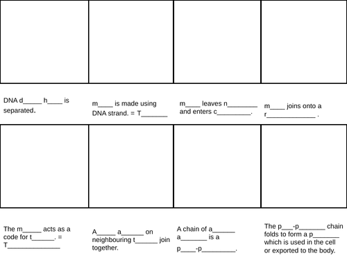 AQA GCSE Biology (9-1) B13.5 DNA structure and protein synthesis FULL ...