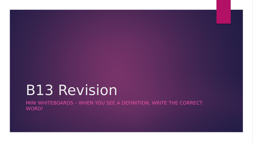 AQA GCSE Biology (9-1) B13 Reproduction - Revision Resources | Teaching ...