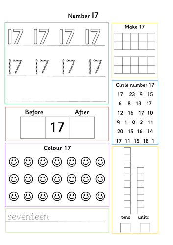 All about Numbers 11-20. | Teaching Resources