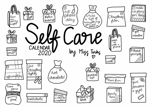 Self Care Advent Calendar Teaching Resources