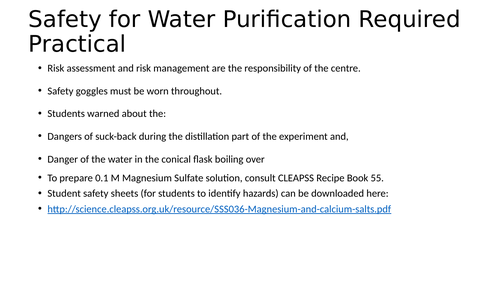literature review on water purification