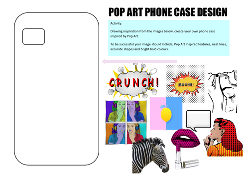 Pop Art  Worksheet