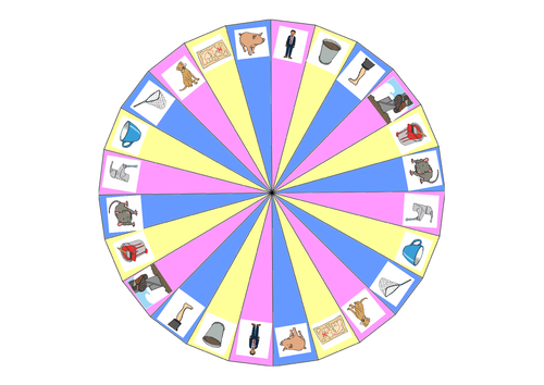ikea spinner cvc pictures teaching resources