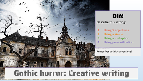 gothic creative writing lesson