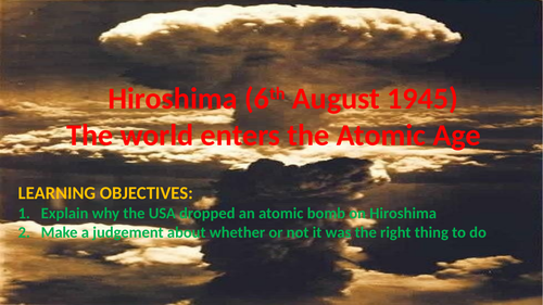 The Atomic Bomb