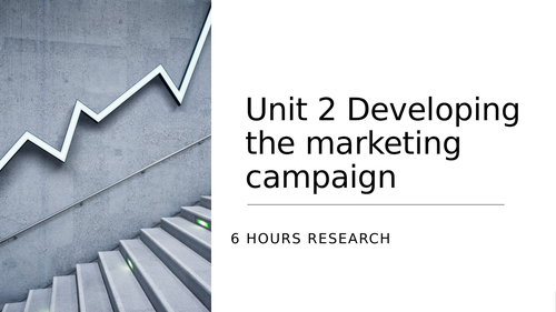 BTEC Level 3 Business - Unit 2 - Developing a Marketing Campaign - Team ...